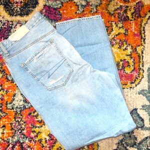 American eagle mom straight jean